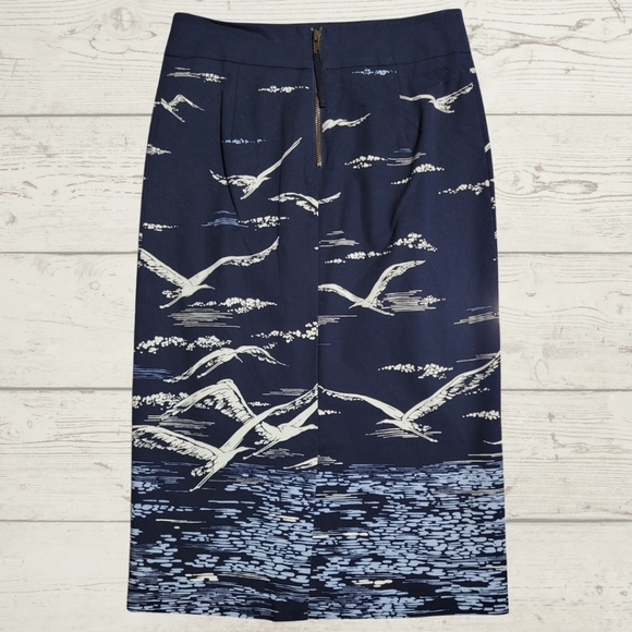 Anthropologie Maeve Shorebird Pencil Skirt - Picture 3 of 11